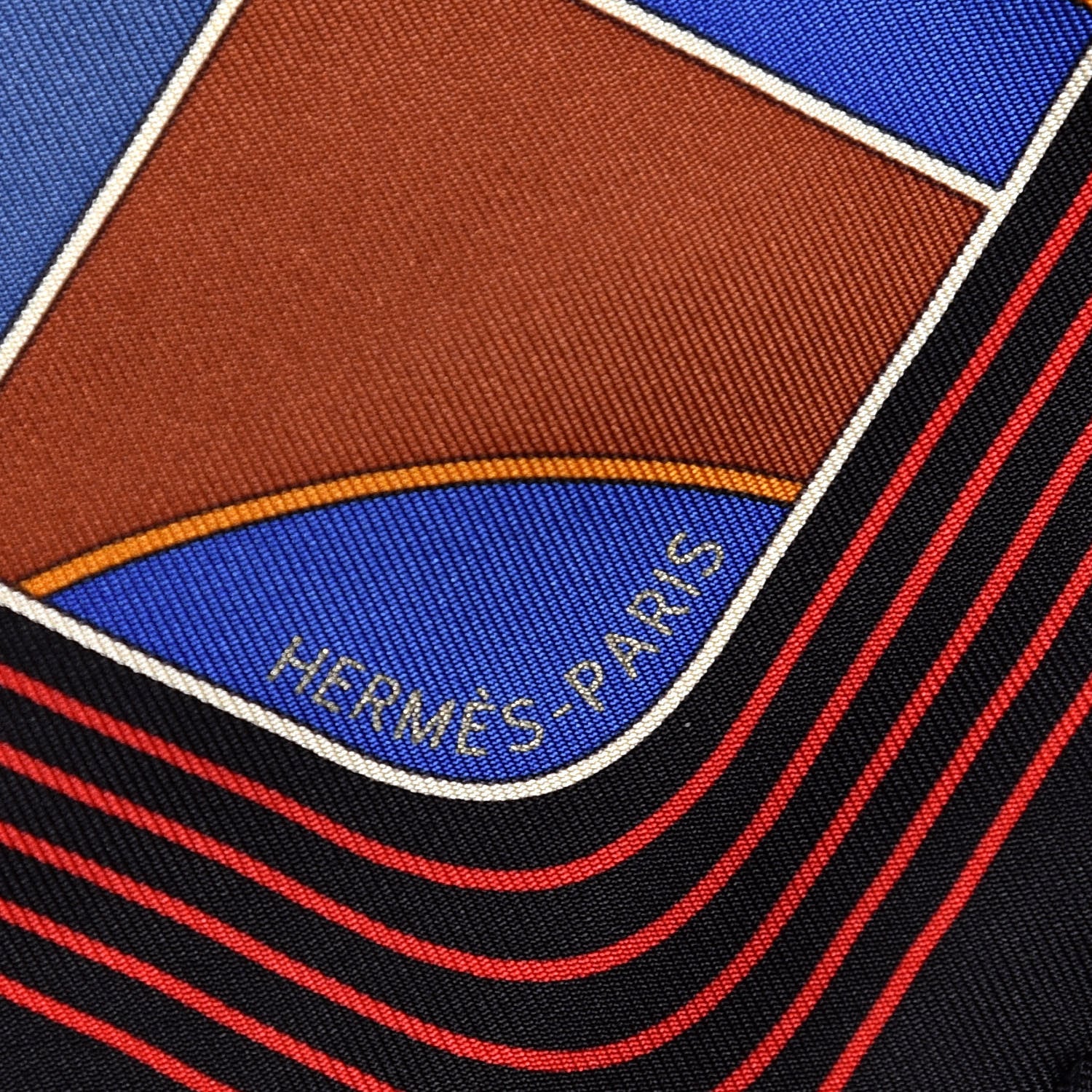 Hermes Silk Sport Pocket Square 5 of 6