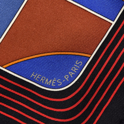 Hermes Silk Sport Pocket Square 5 of 6