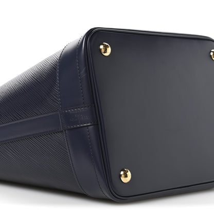 Louis Vuitton Epi Noe MM Navy 9 of 10