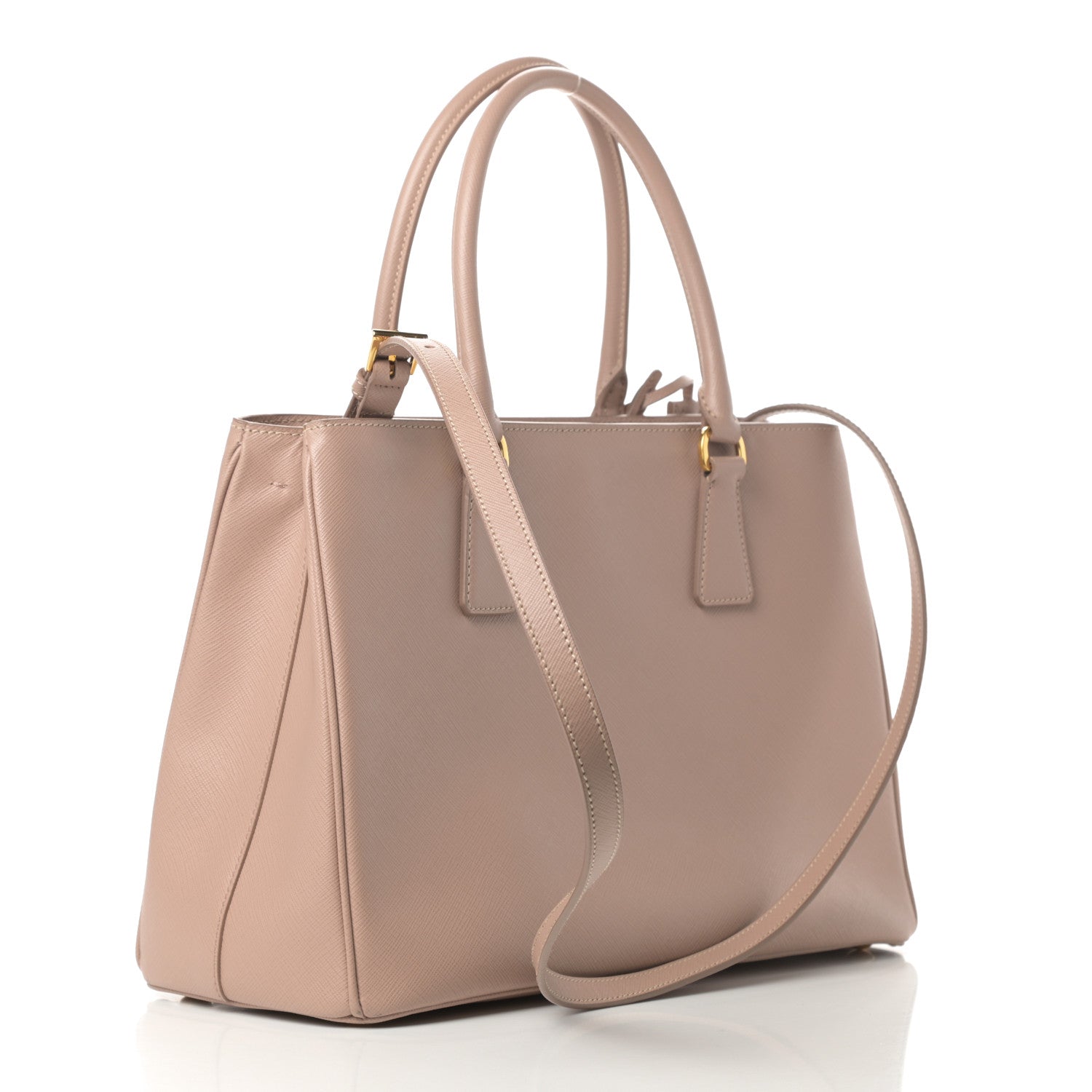 Prada Saffiano Lux Medium Tote Cammeo 3 of 15
