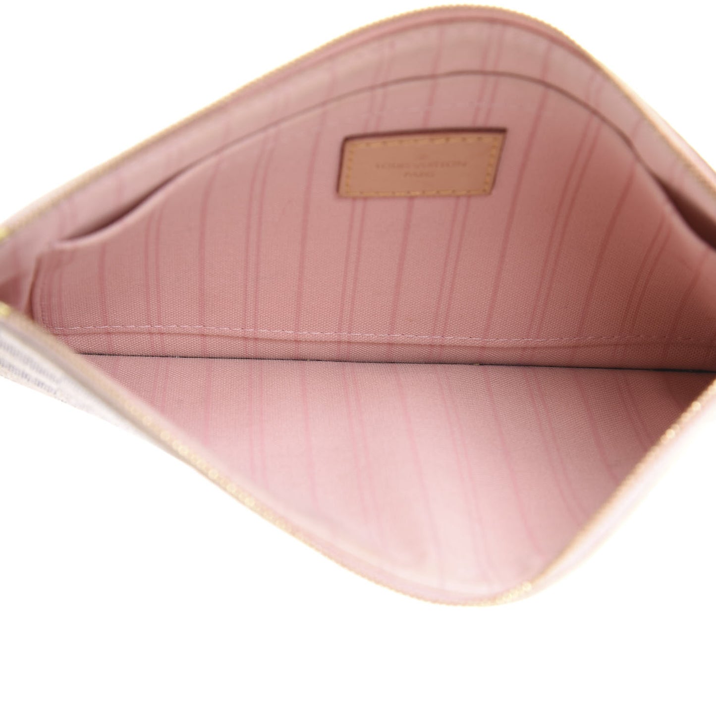 Damier Azur Neverfull MM GM Pochette Rose Ballerine