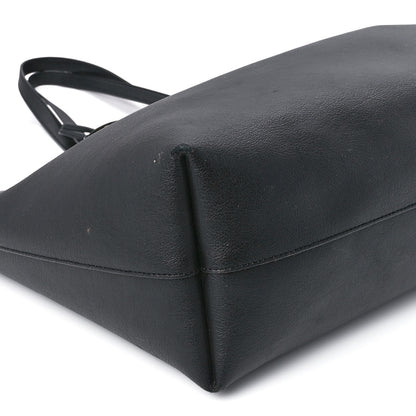 Saint Laurent Calfskin Large Shopping Tote Black 10 of 15
