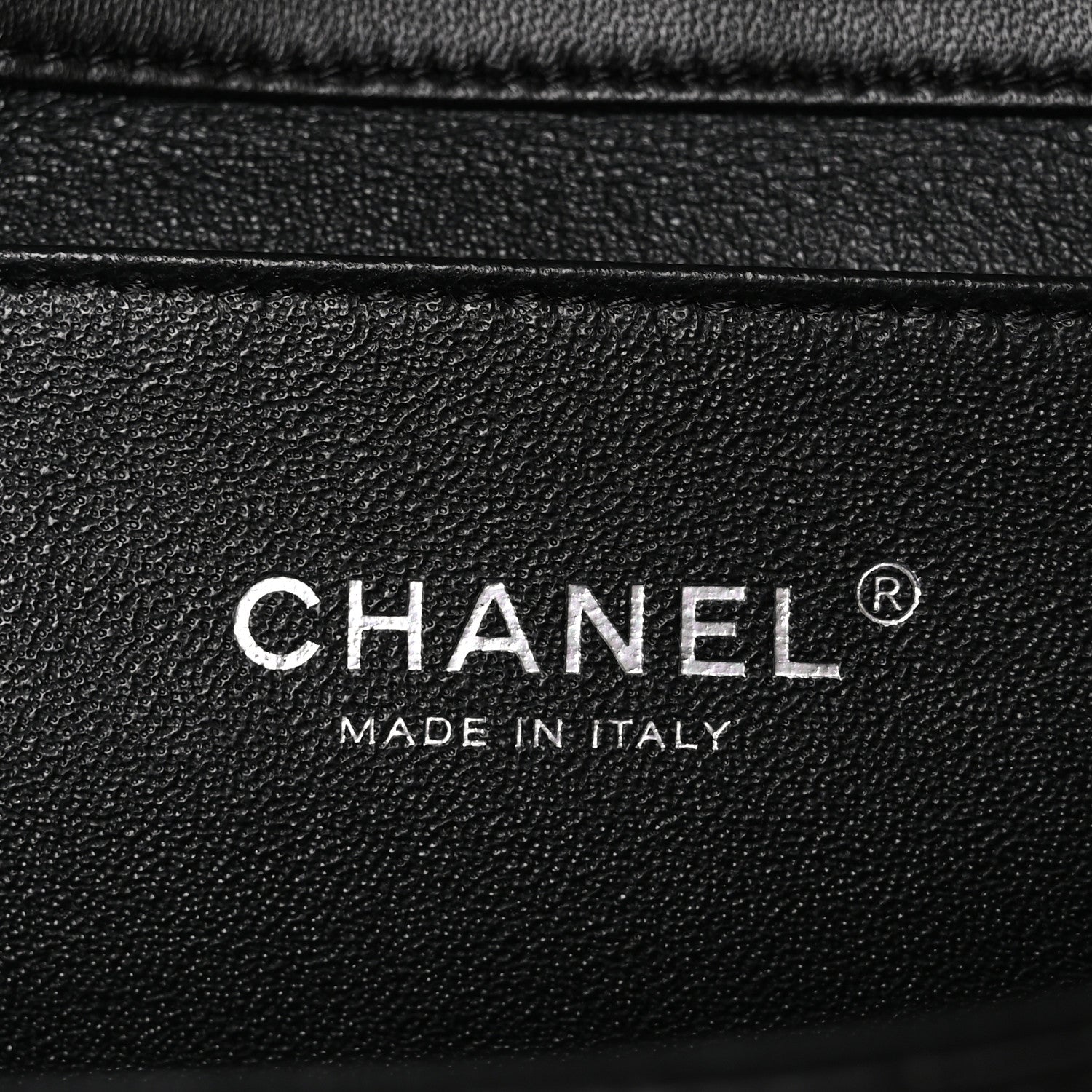 Chanel Lambskin Quilted Clutch with Chain Flap Black 7 of 10