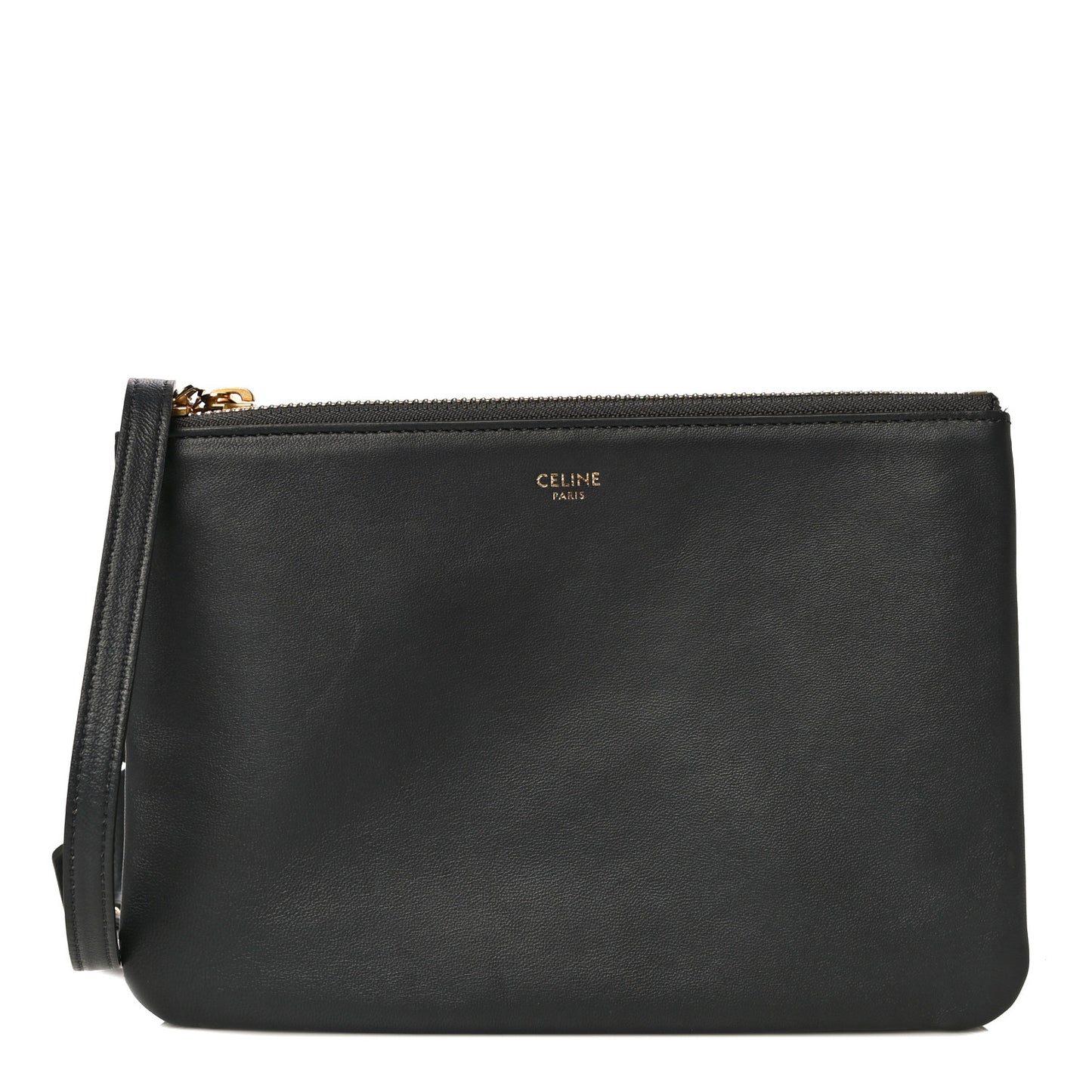 Lambskin Small Trio Crossbody Bag Medium Grey
