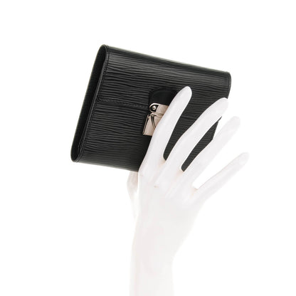 Louis Vuitton Epi Koala Wallet Black 2 of 7
