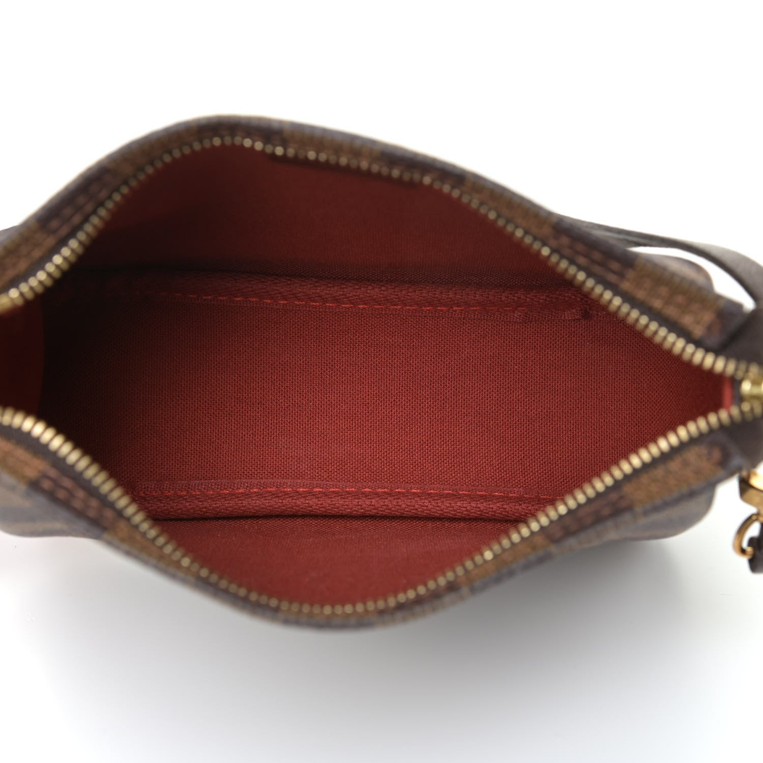 Louis Vuitton Damier Ebene Trousse Make Up Bag Pochette 7 of 9