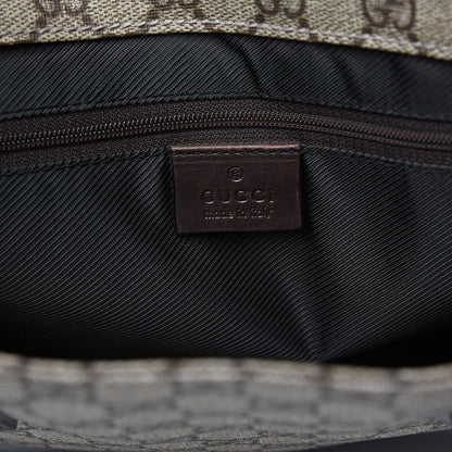 Gucci GG Plus Monogram Small Vertical Tote Dark Brown 2 of 13