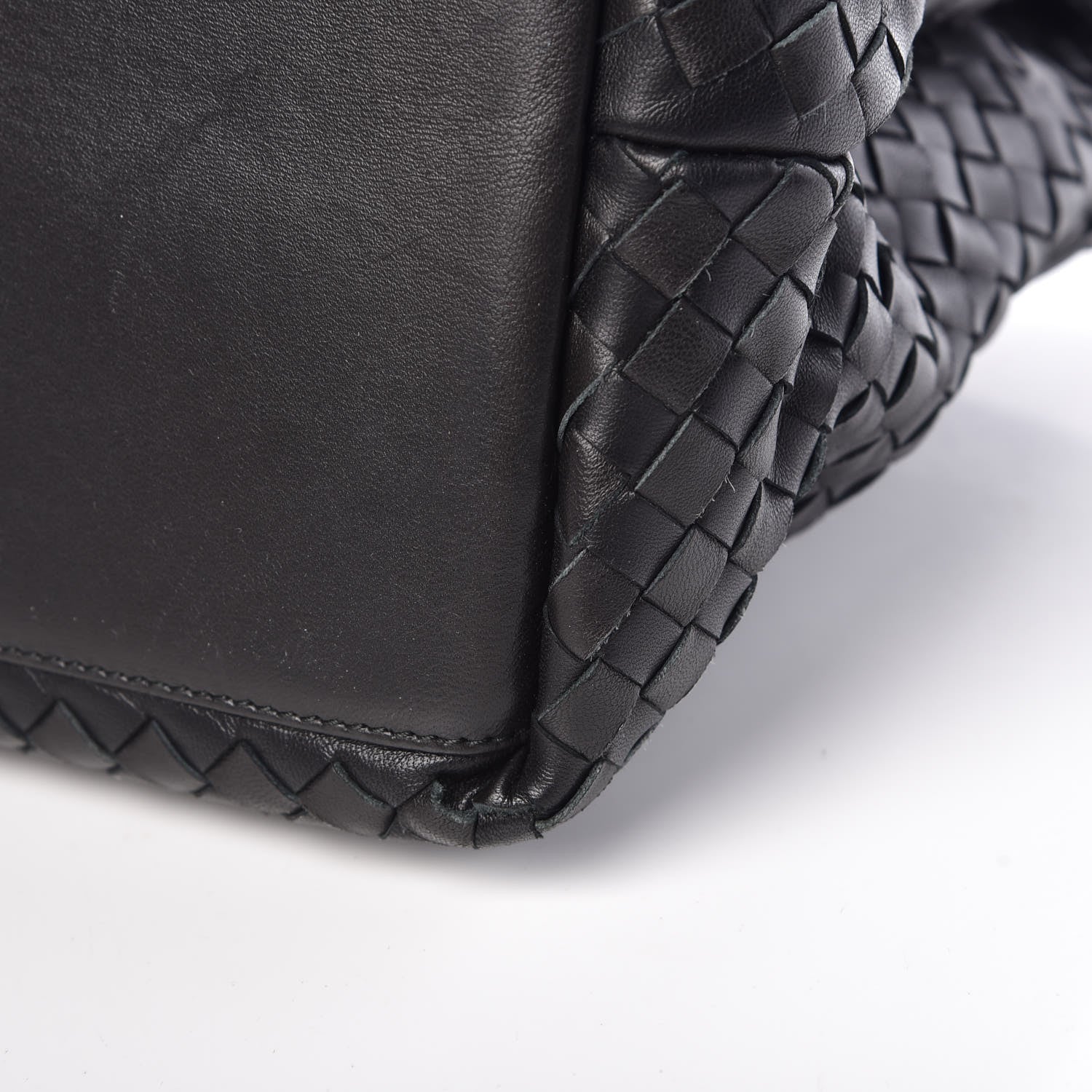 Bottega Veneta Nappa Intrecciato Large Top Handle Tote Black 11 of 11