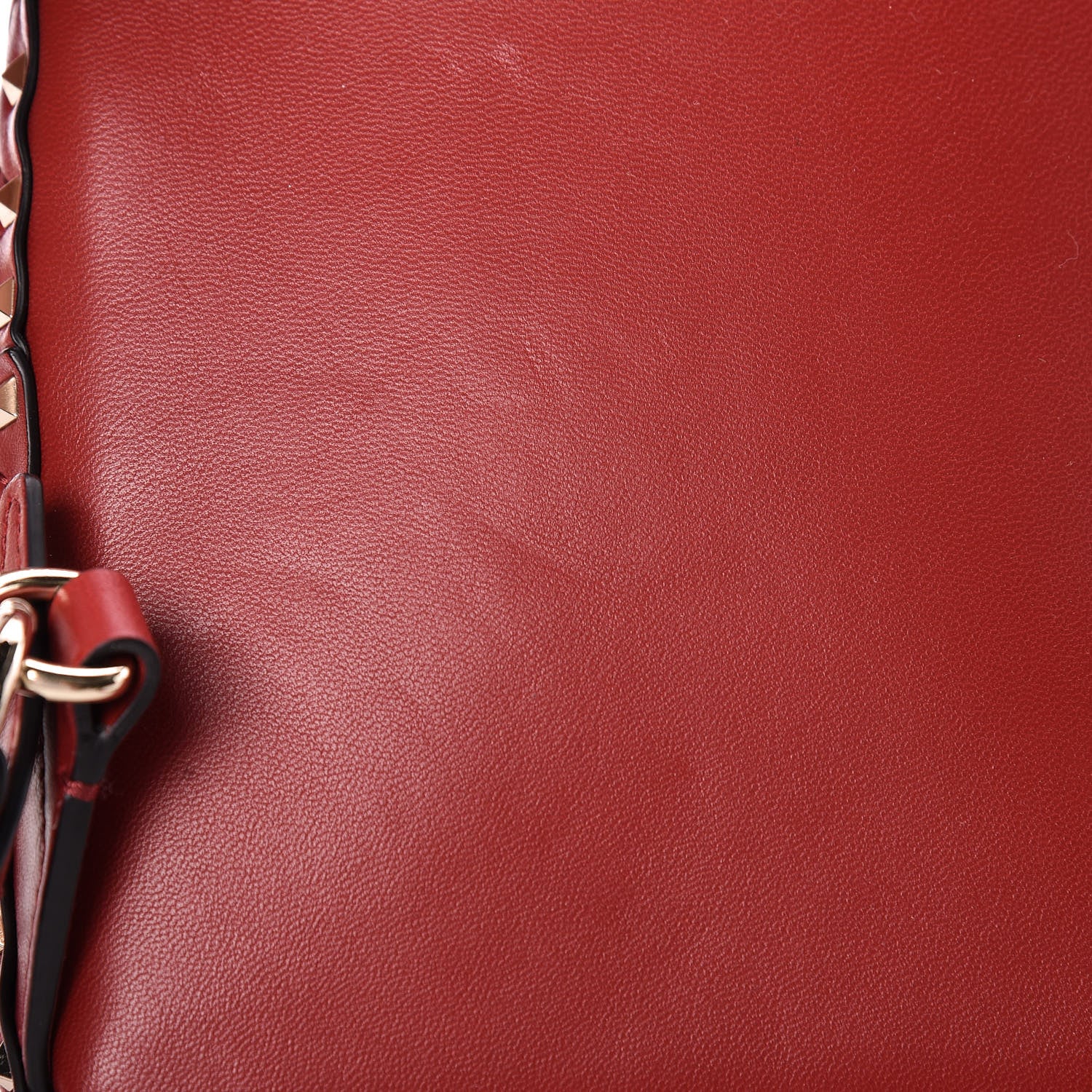 Valentino Garavani Nappa Quilted Mini Rockstud Spike Backpack Rosso Valentino 9 of 9