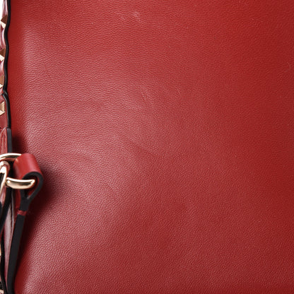 Valentino Garavani Nappa Quilted Mini Rockstud Spike Backpack Rosso Valentino 9 of 9