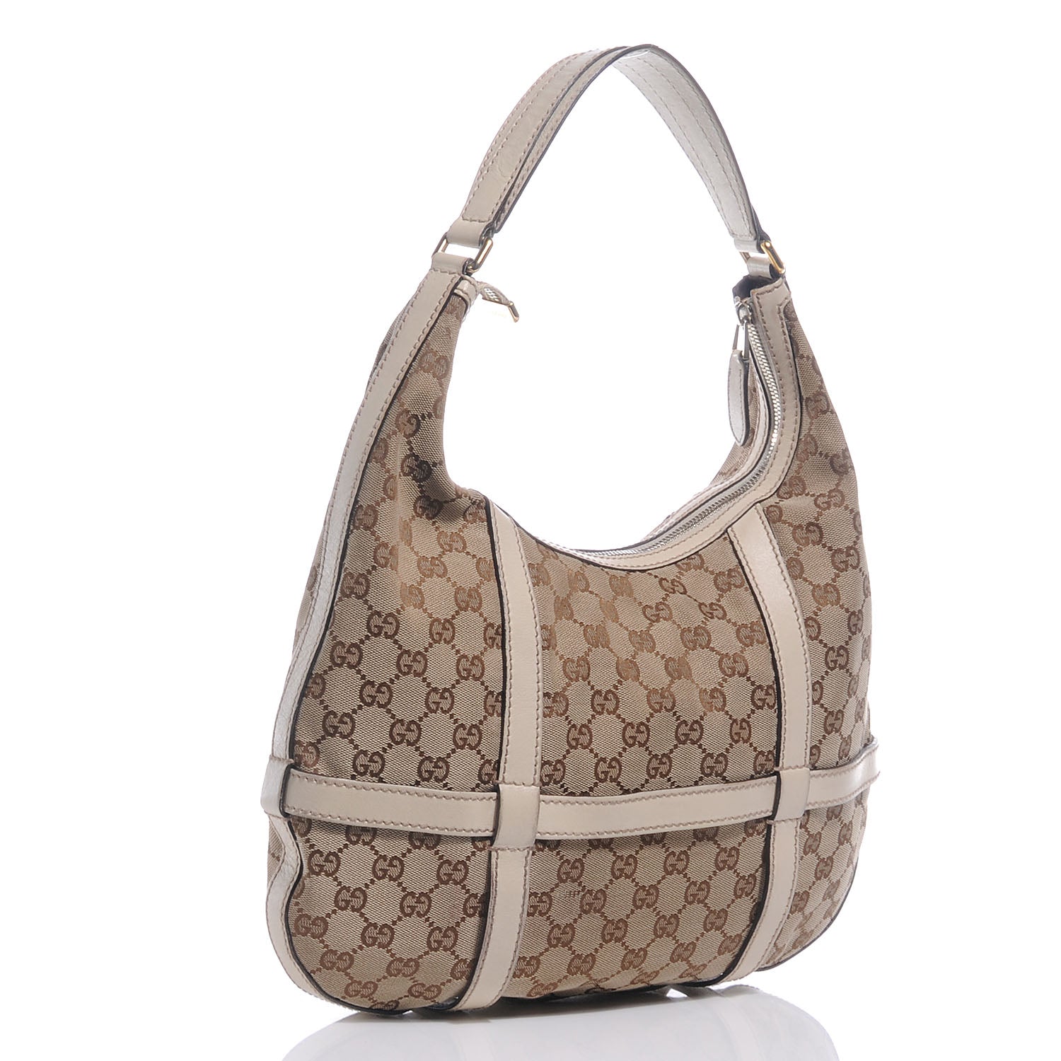 Gucci Monogram GG Royal Hobo Ivory 3 of 9