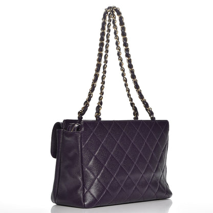 Chanel Caviar Quilted Camera Case Purple 3 of 11