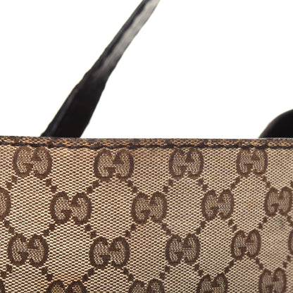 Gucci Monogram Charlotte Medium Hobo Brown 16 of 29