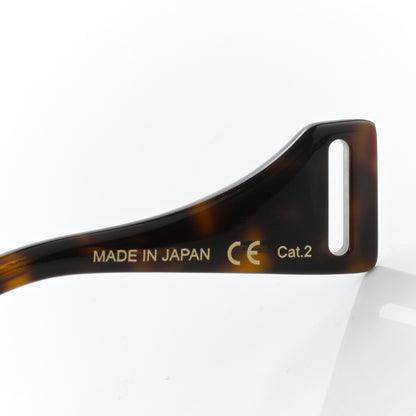 Gucci Web Aviator Sunglasses GG0587S Gold Tortoise 5 of 8