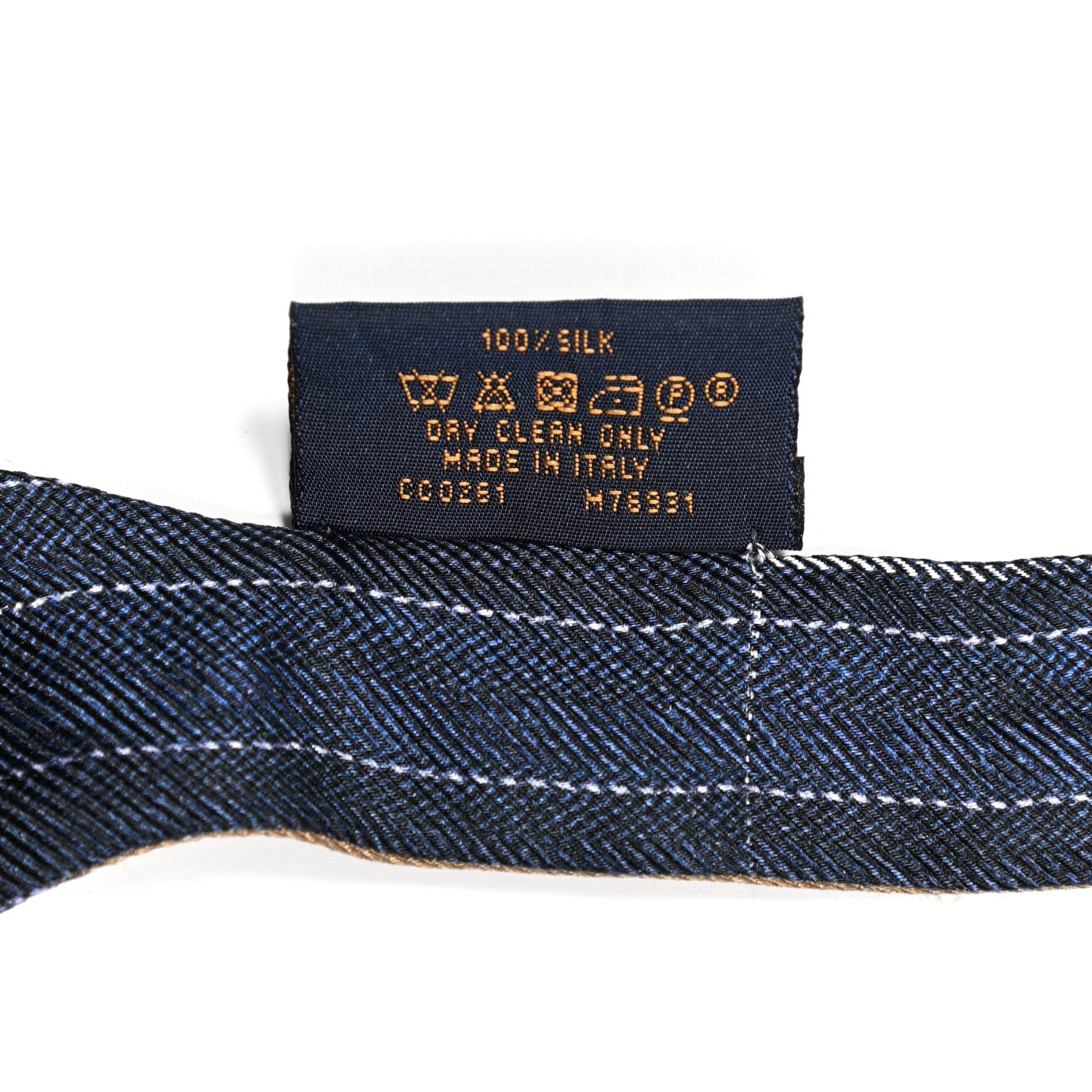 Louis Vuitton Silk Monogram Vuittamins Bandeau 3D Navy 5 of 5