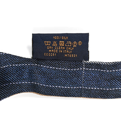 Louis Vuitton Silk Monogram Vuittamins Bandeau 3D Navy 5 of 5
