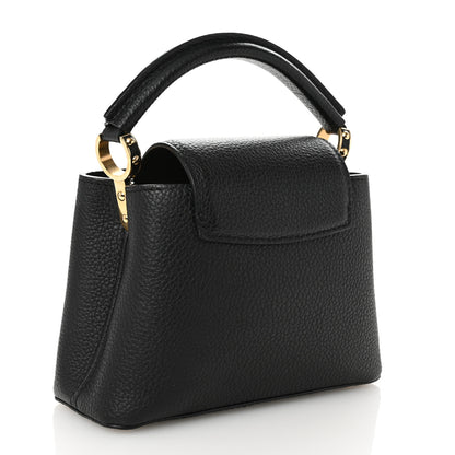 Louis Vuitton Taurillon Mini Capucines Black 3 of 9