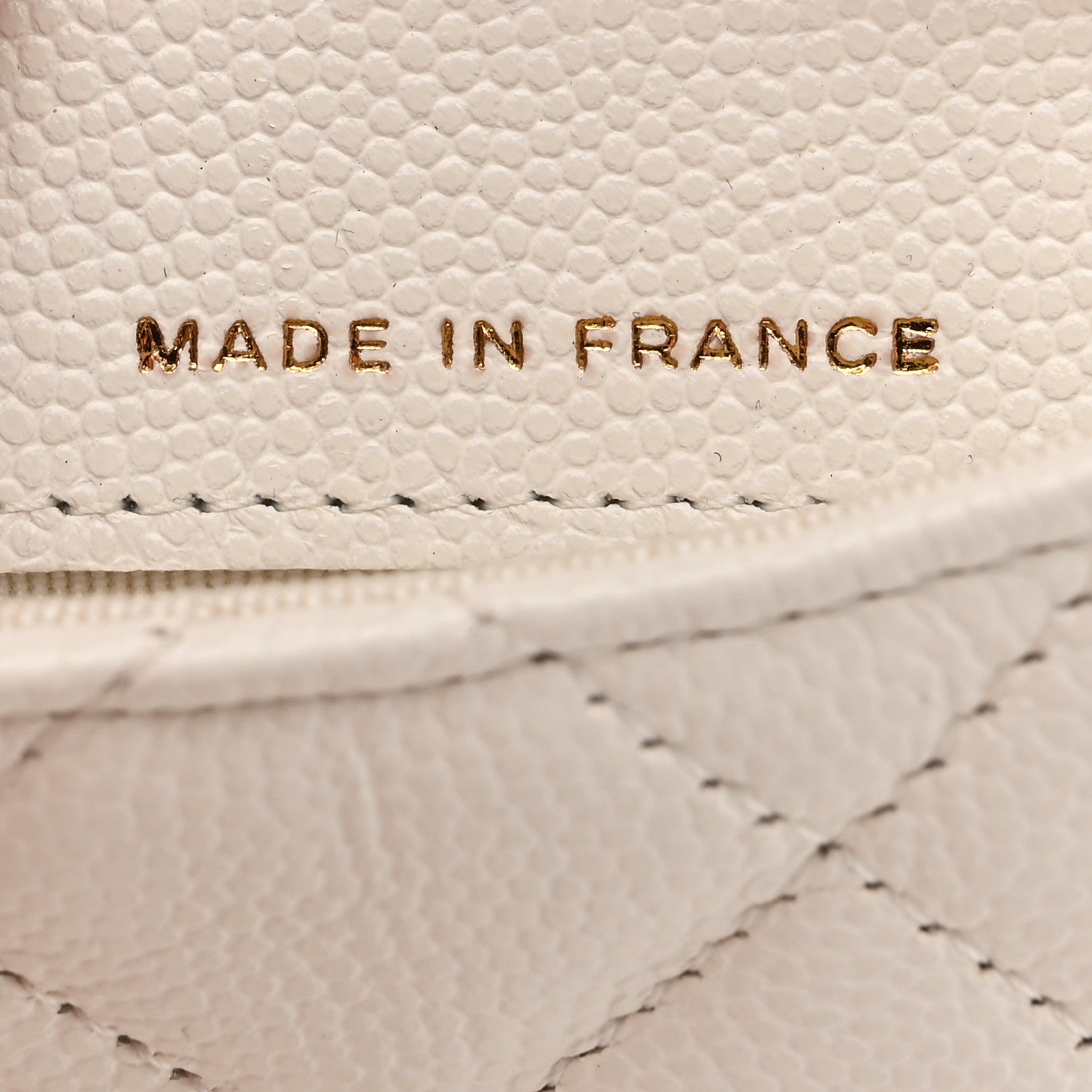 Chanel Caviar Quilted Belt Bag White 7 of 11