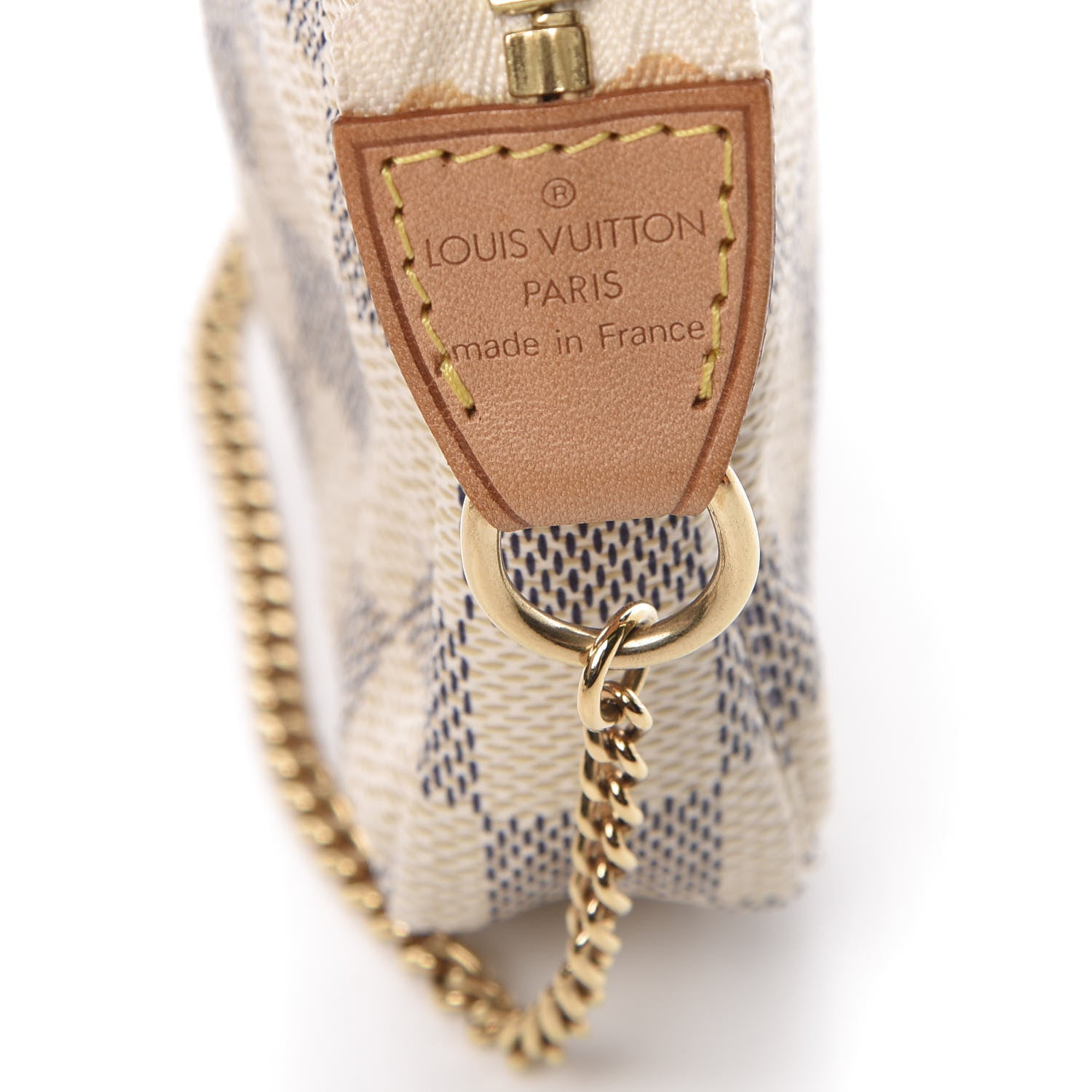 Louis Vuitton Damier Azur Mini Pochette Accessories 6 of 8