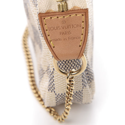 Louis Vuitton Damier Azur Mini Pochette Accessories 6 of 8