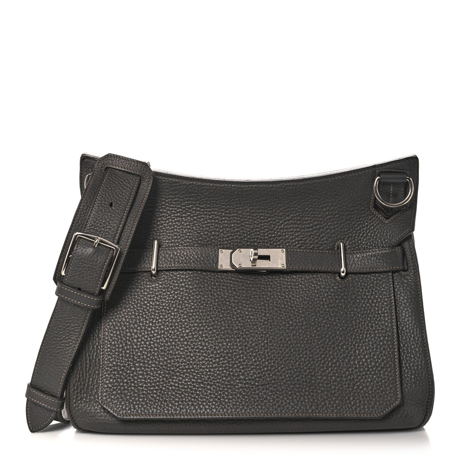 Hermes Taurillon Clemence Bicolor Jypsiere 34 Ardoise Gris Tourterelle 1 of 20
