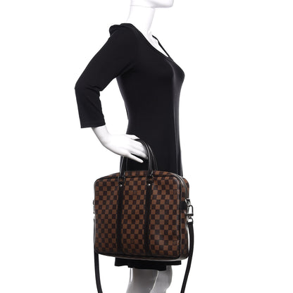 Louis Vuitton Damier Ebene Porte-Documents Voyage PM 3 of 13