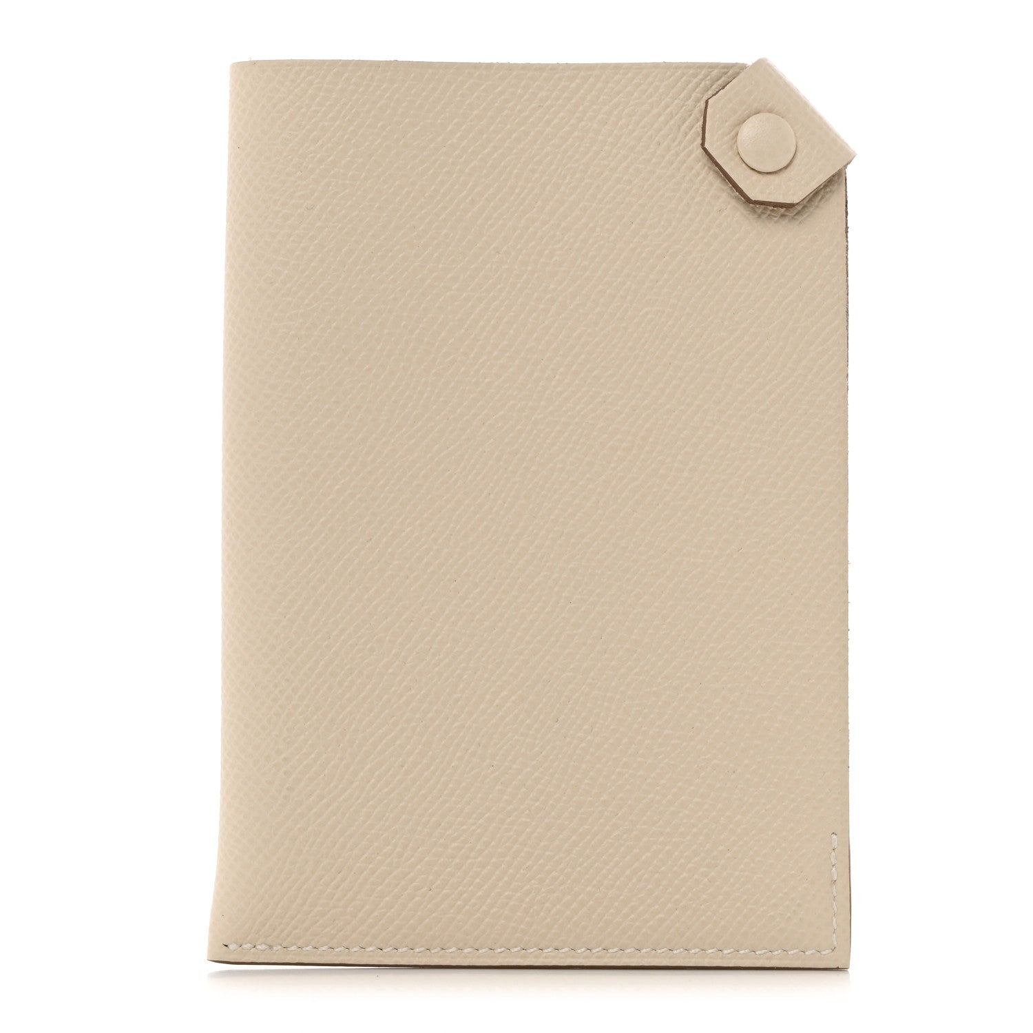 Hermes Epsom Tarmac PM Passport Holder Craie 1 of 7