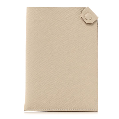 Hermes Epsom Tarmac PM Passport Holder Craie 1 of 7