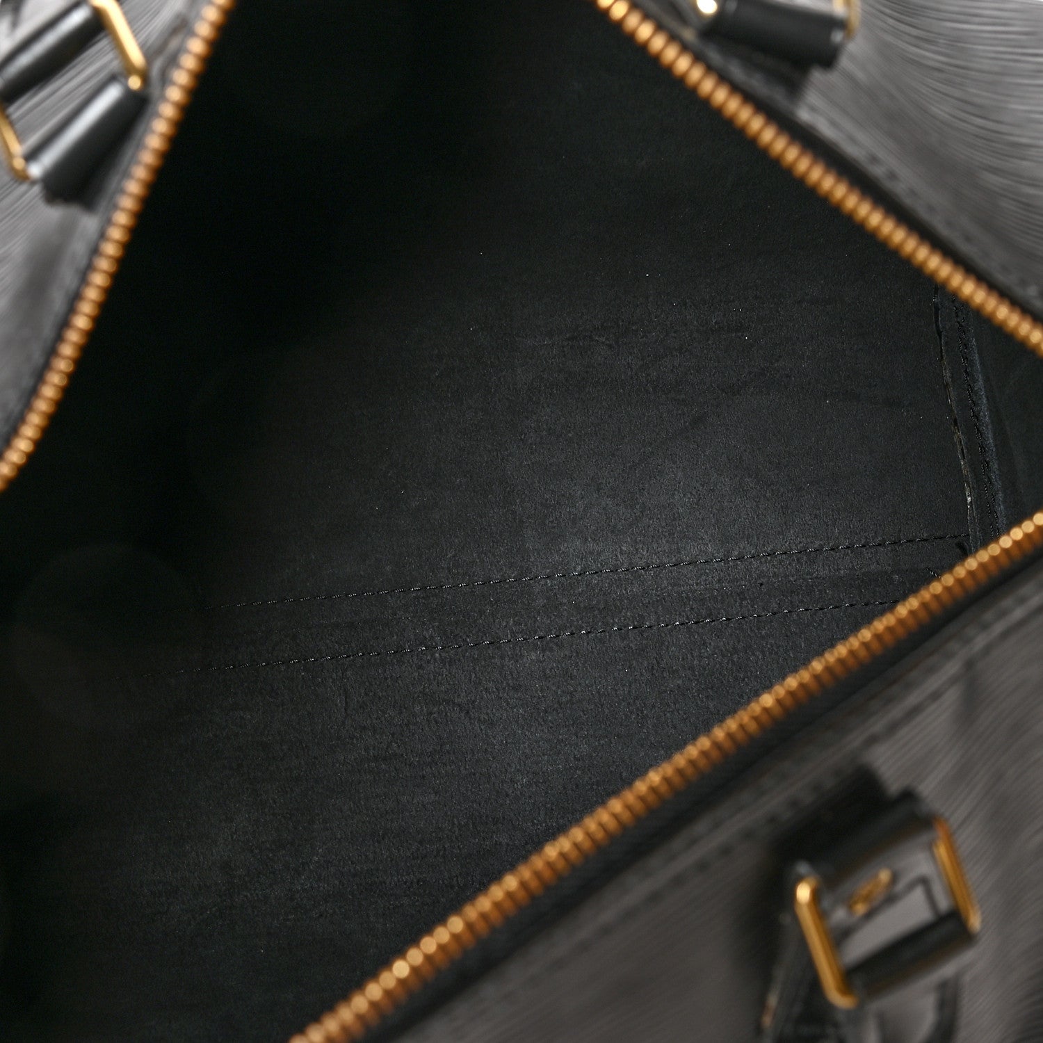 Louis Vuitton Epi Speedy 30 Black 5 of 12