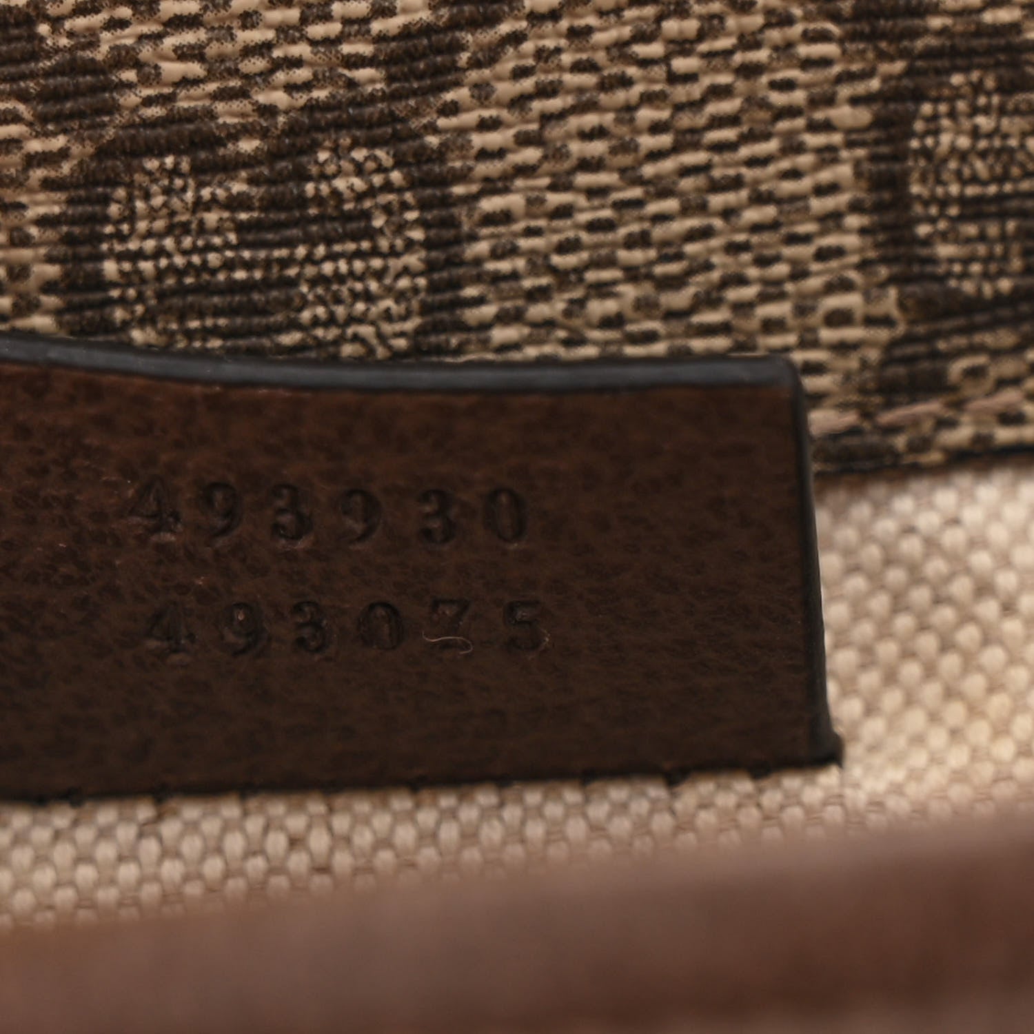 Gucci GG Supreme Monogram Neo Vintage Web Belt Bag Brown 6 of 9
