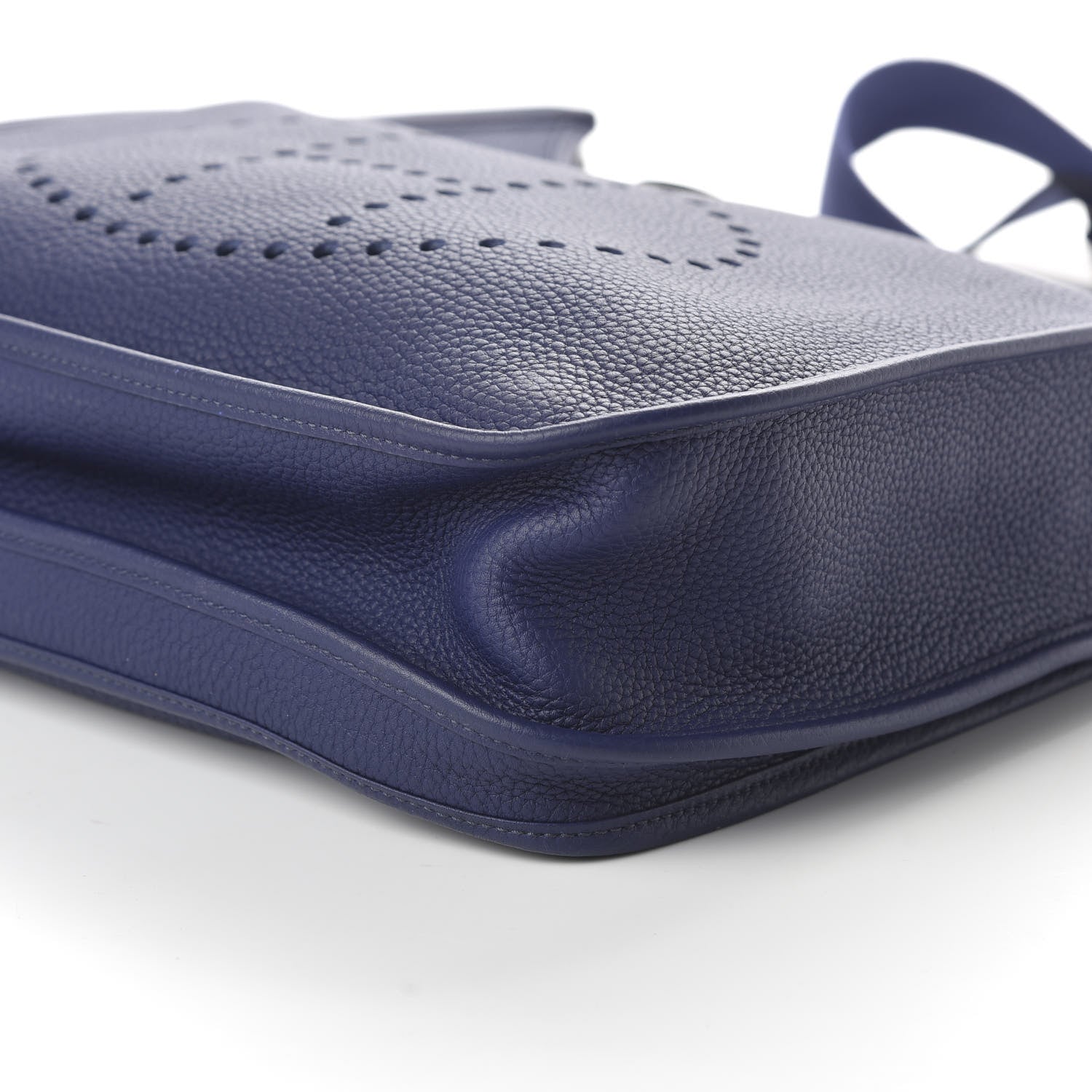 Hermes Taurillon Clemence Evelyne III GM Bleu Encre 7 of 9