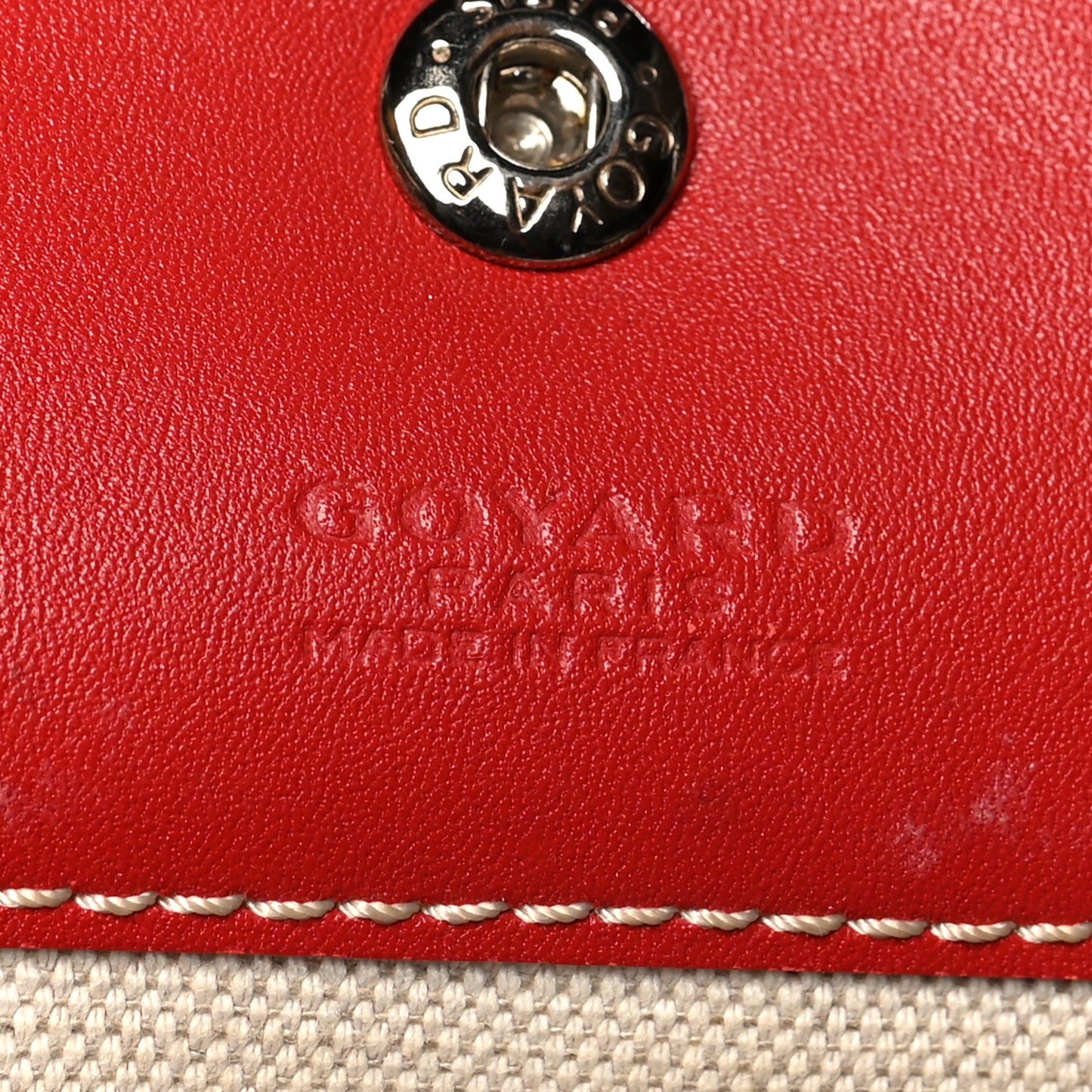 Goyardine Saint Louis PM Red