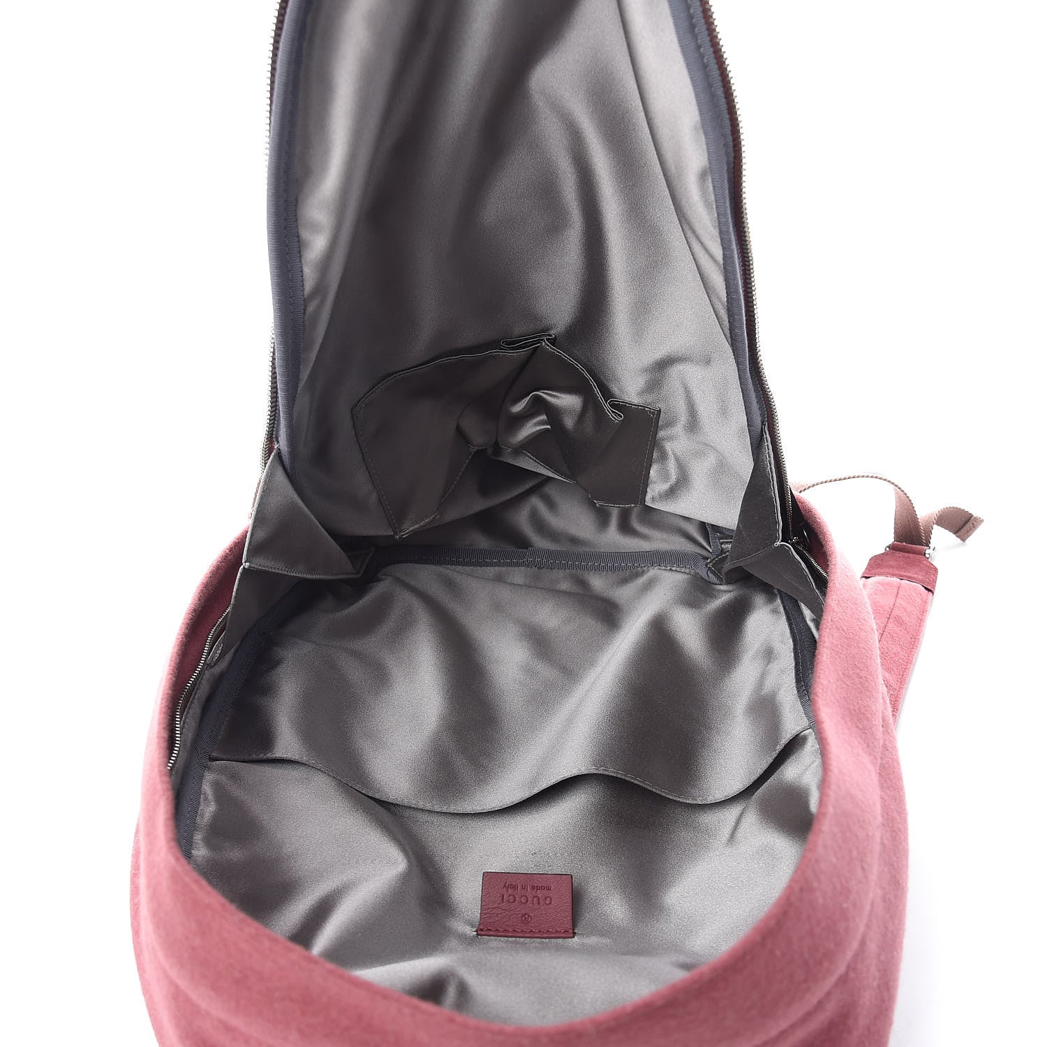 Gucci Wool Embroidered Sky Backpack Pink 5 of 11