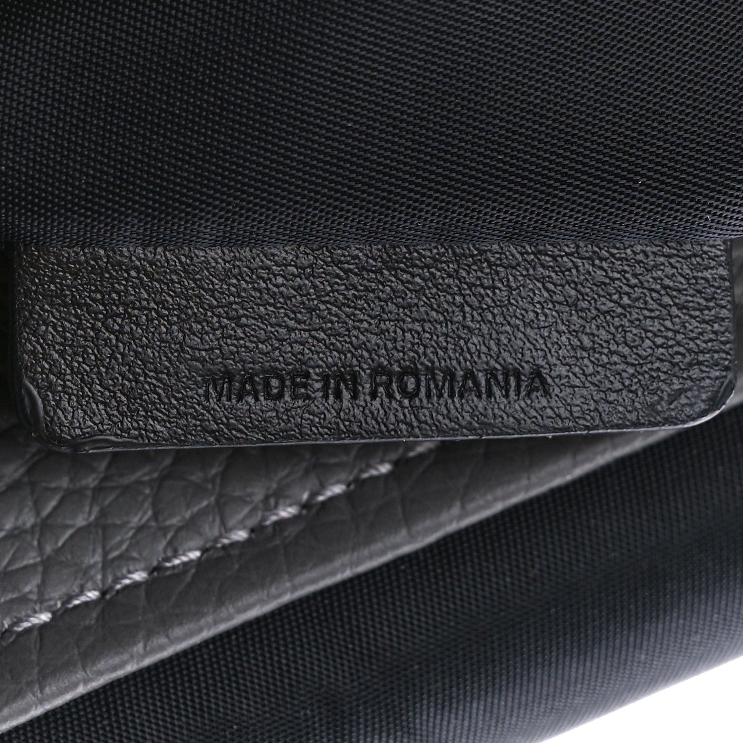 Burberry Calfskin Logo Messenger Charcoal Grey 9 of 13