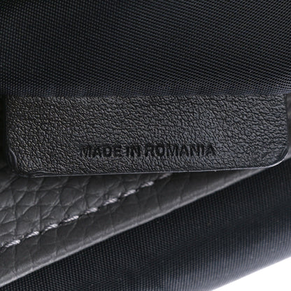 Burberry Calfskin Logo Messenger Charcoal Grey 9 of 13