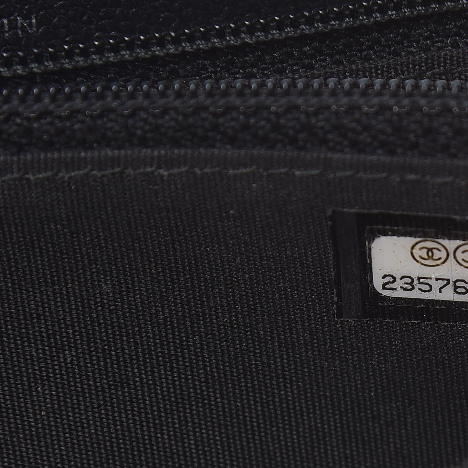 Chanel Caviar Quilted Boy Small Zip Around Wallet So Black 7 of 21