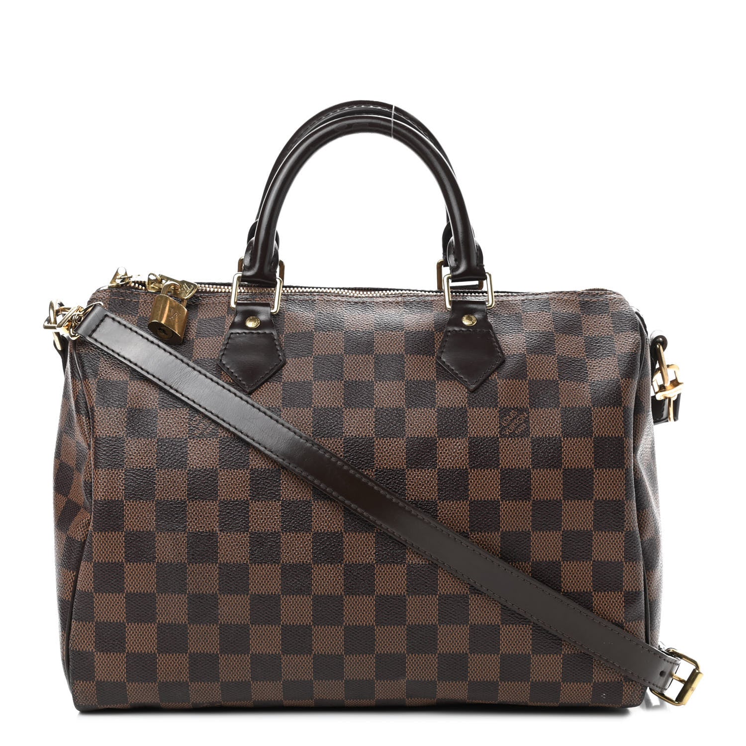 Louis Vuitton Damier Ebene Speedy Bandouliere 30 1 of 9
