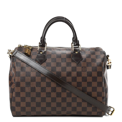 Louis Vuitton Damier Ebene Speedy Bandouliere 30 1 of 9