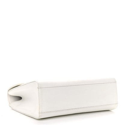 Chanel Caviar Kelly Flap Bag White 3 of 13