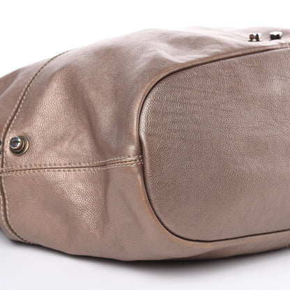Givenchy Metallic Calfskin Studded Medium Nightingale Brown 7 of 14