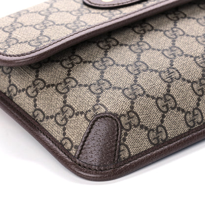 Gucci GG Supreme Monogram Neo Vintage Web Belt Bag Brown 10 of 11