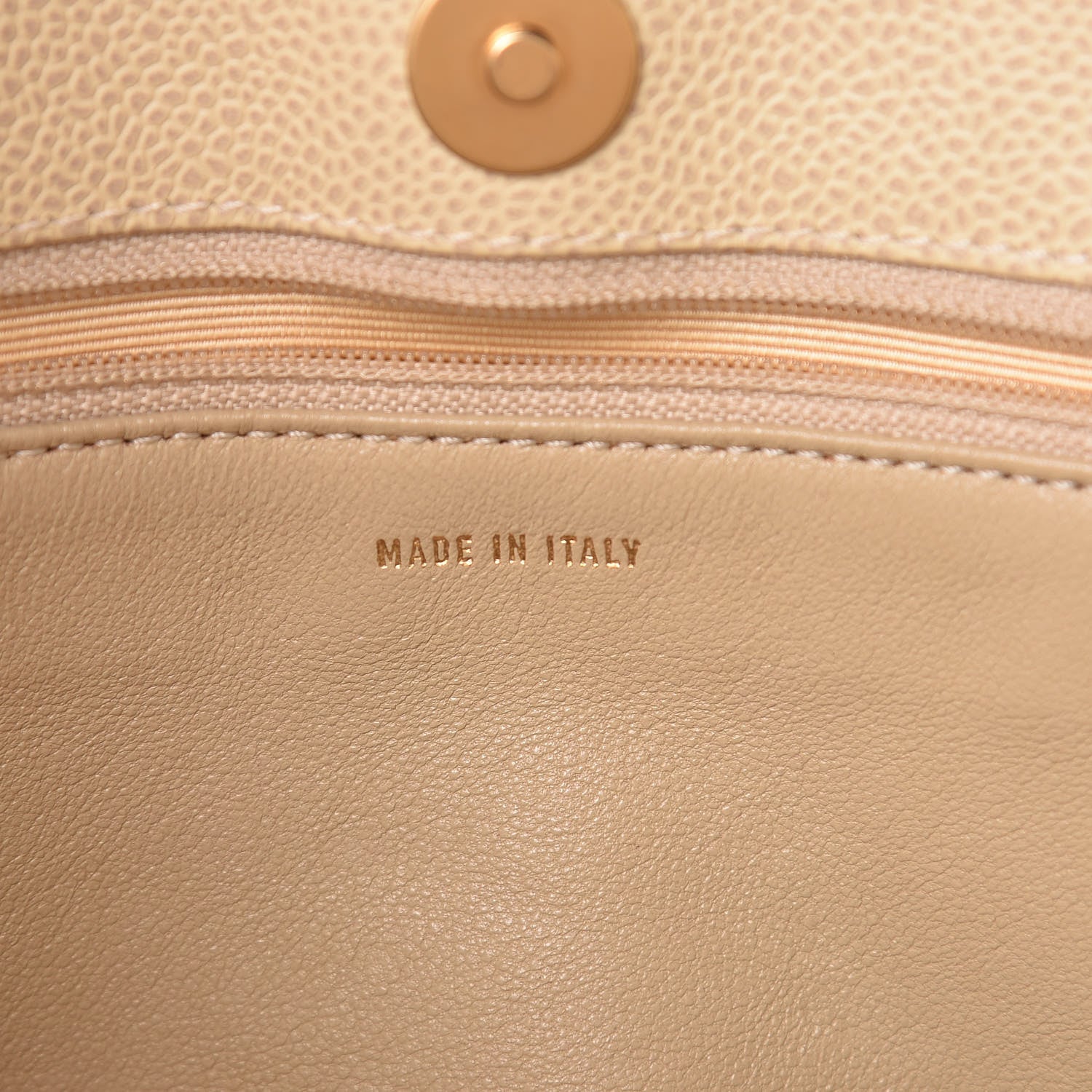 Chanel Caviar Quilted Bekko Shopper Tote Beige 8 of 15