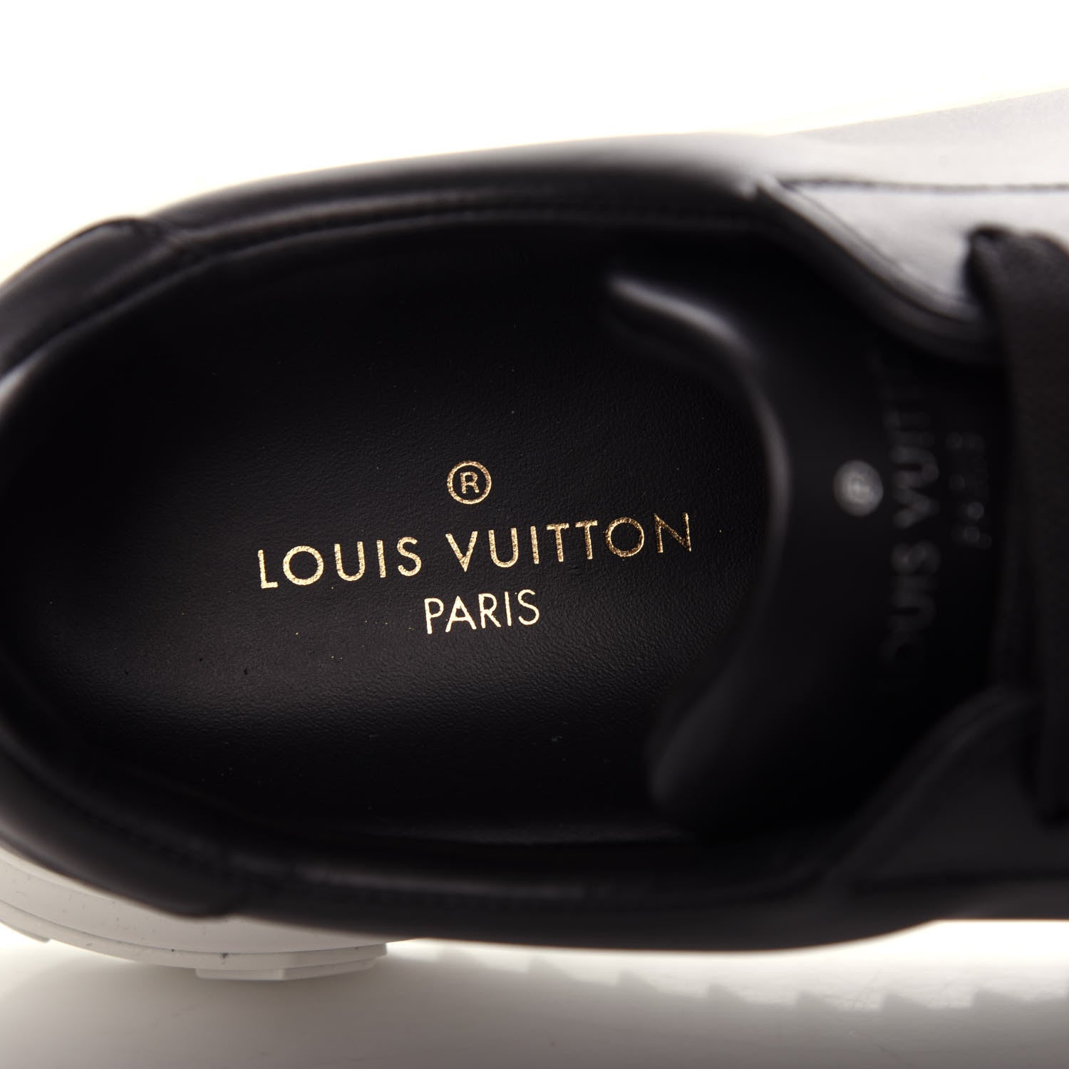 Louis Vuitton Calfskin Time Out Sneakers 35.5 Black 8 of 11