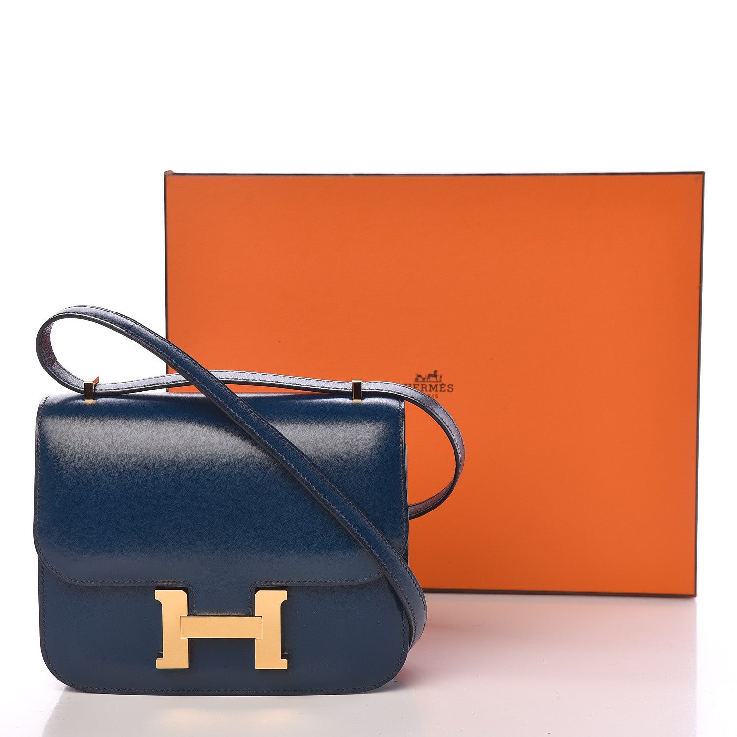 Hermes Box Constance 18 Bleu De Prusse 463489 – FASHIONPHILE