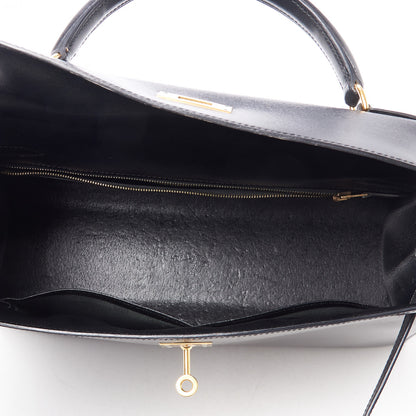 Hermes Box Kelly Sellier 32 Black 14 of 31