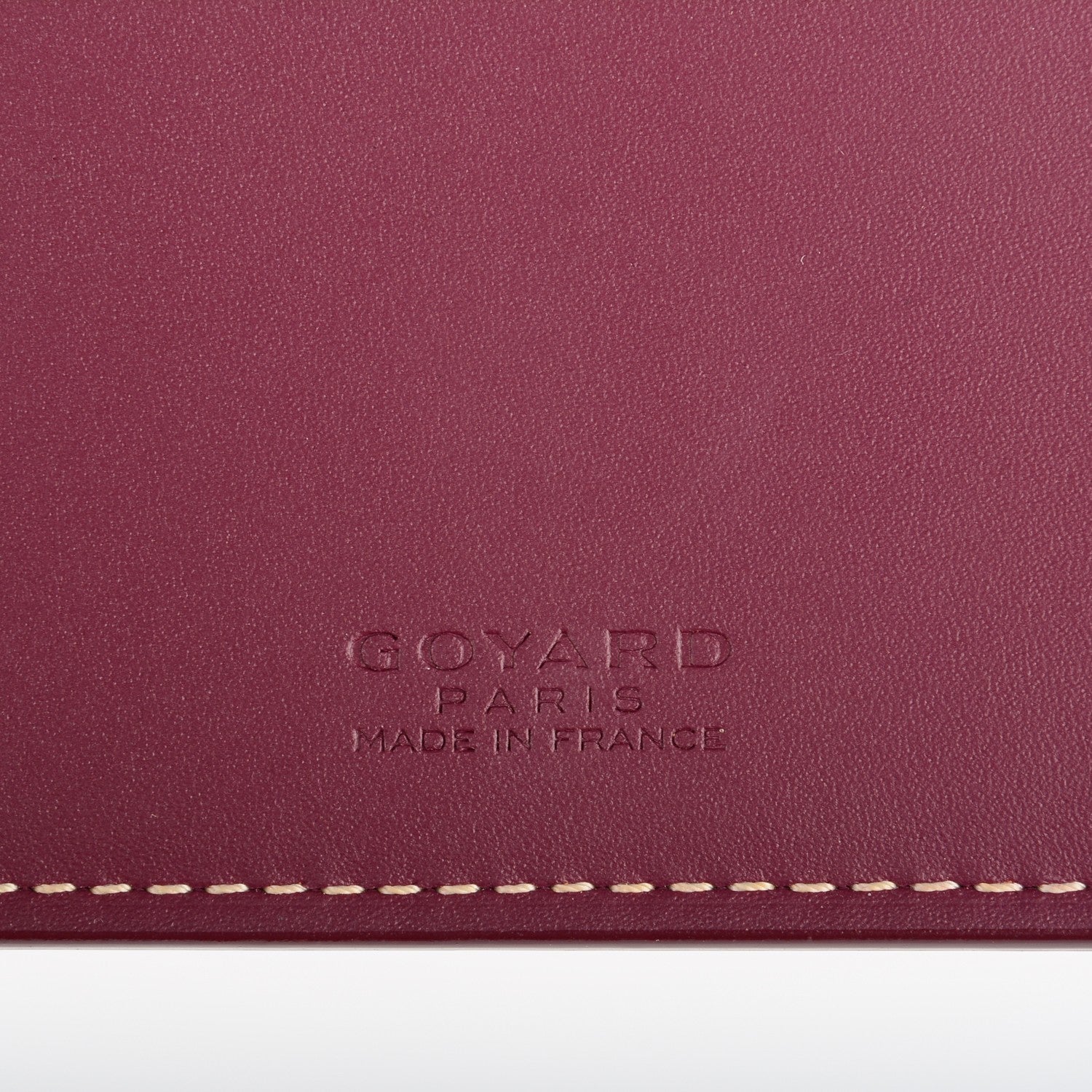 Goyard Goyardine Richelieu Wallet Burgundy 6 of 7
