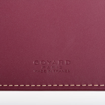 Goyard Goyardine Richelieu Wallet Burgundy 6 of 7