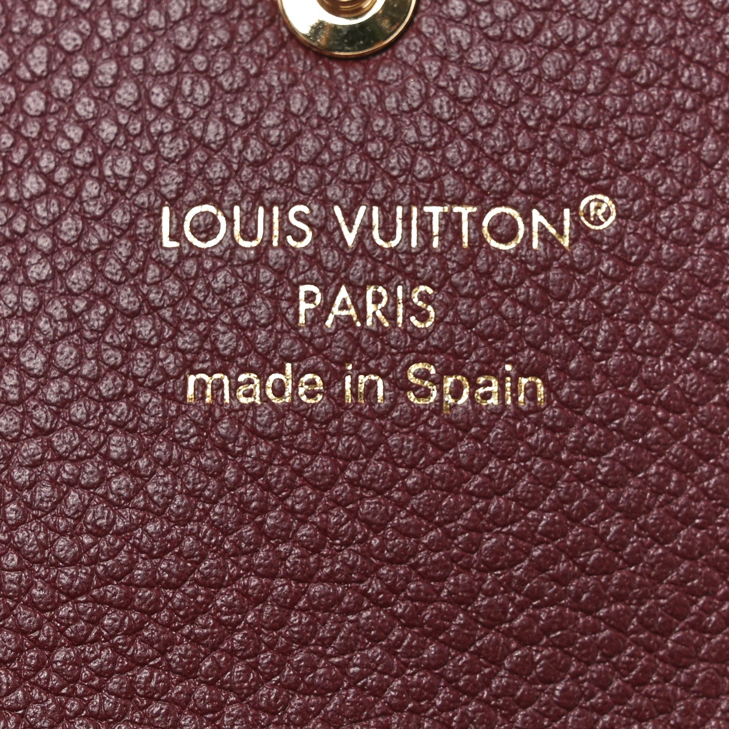 Louis Vuitton Empreinte Rosalie Coin Purse Grenat 6 of 7
