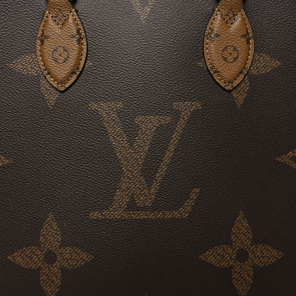 Louis Vuitton Reverse Monogram Giant Onthego MM 7 of 9