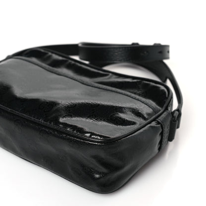 Gucci GG Crystal Monogram Mini Shoulder Bag Black 8 of 9